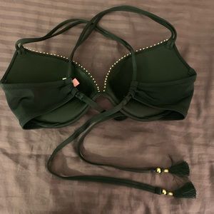 Victoria's Secret Swim - VS “The Gorgeous” cross back bikini top - 34D Victoria's Secret Swim - VS “The Gorgeous” cross back bikini top - 34D